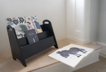 Book holder kirjahylly lapsille - Musta - Nofred