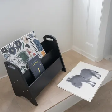 Book holder kirjahylly lapsille - Musta - Nofred