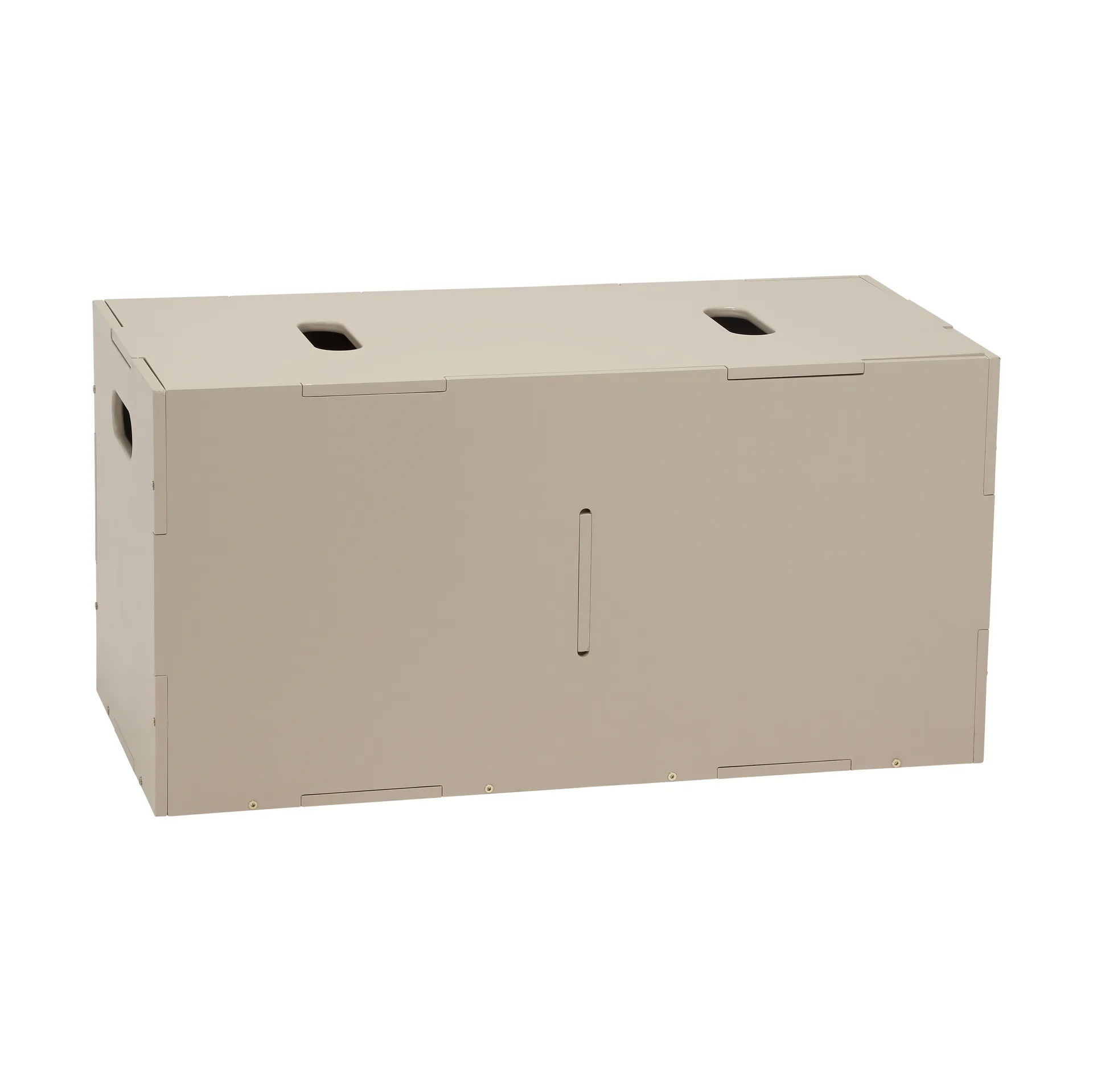 Cube Long säilytyslaatikko, Beige Nofred