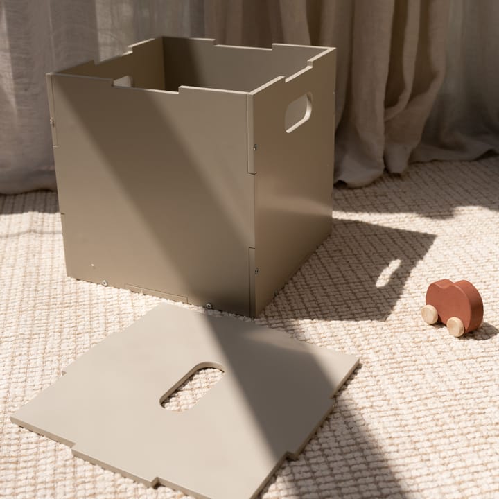 Cube Storage säilytyslaatikko, Beige Nofred