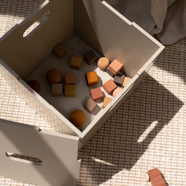 Cube Storage säilytyslaatikko, Beige Nofred