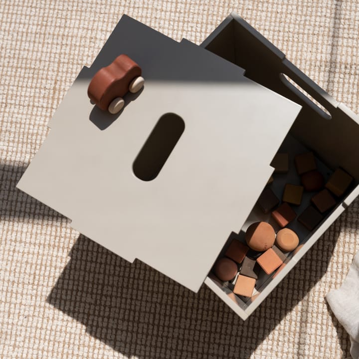 Cube Storage säilytyslaatikko, Beige Nofred