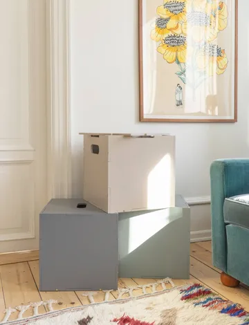 Cube Storage säilytyslaatikko - Oliivinvihreä - Nofred