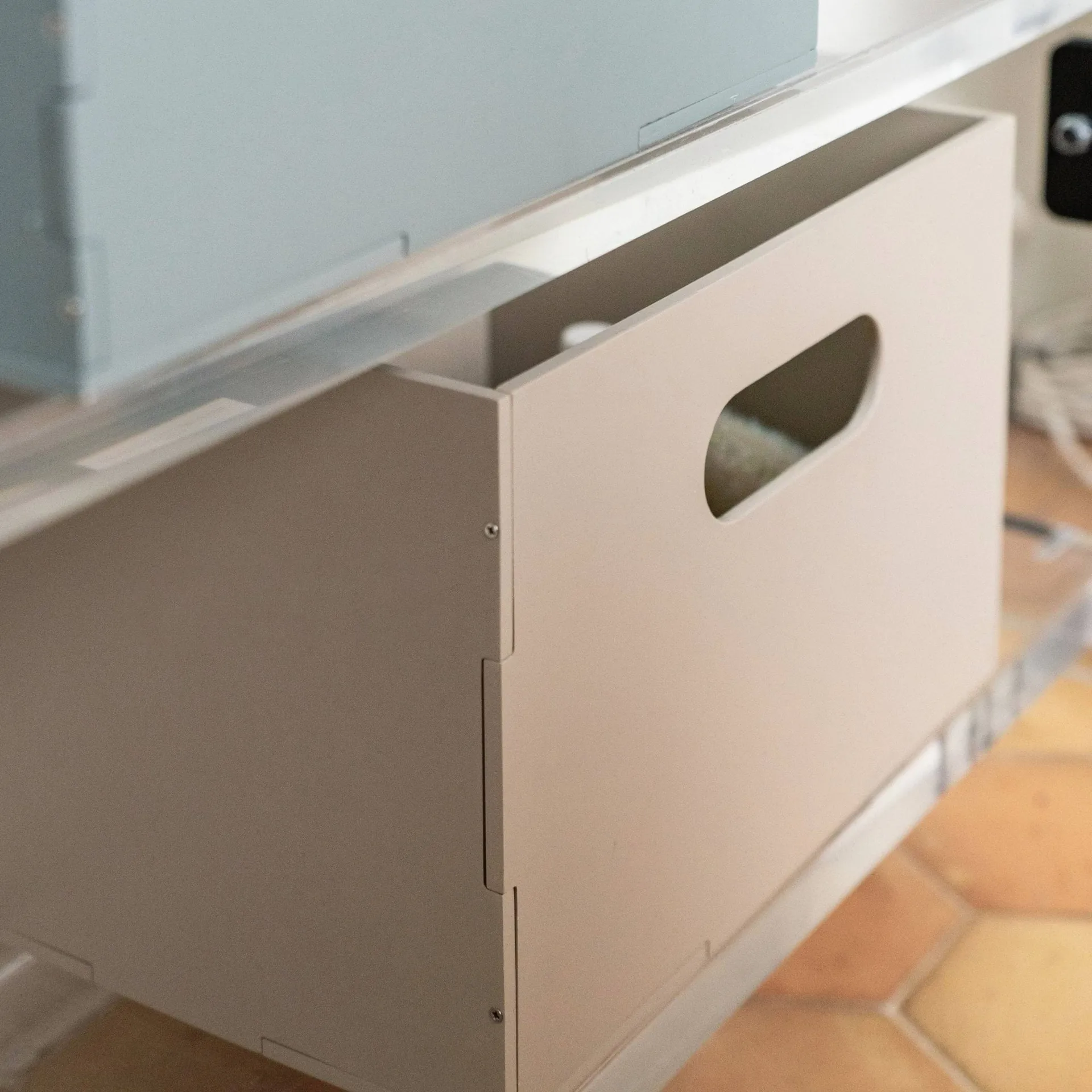 Kiddo Box säilytyslaatikko, Beige Nofred