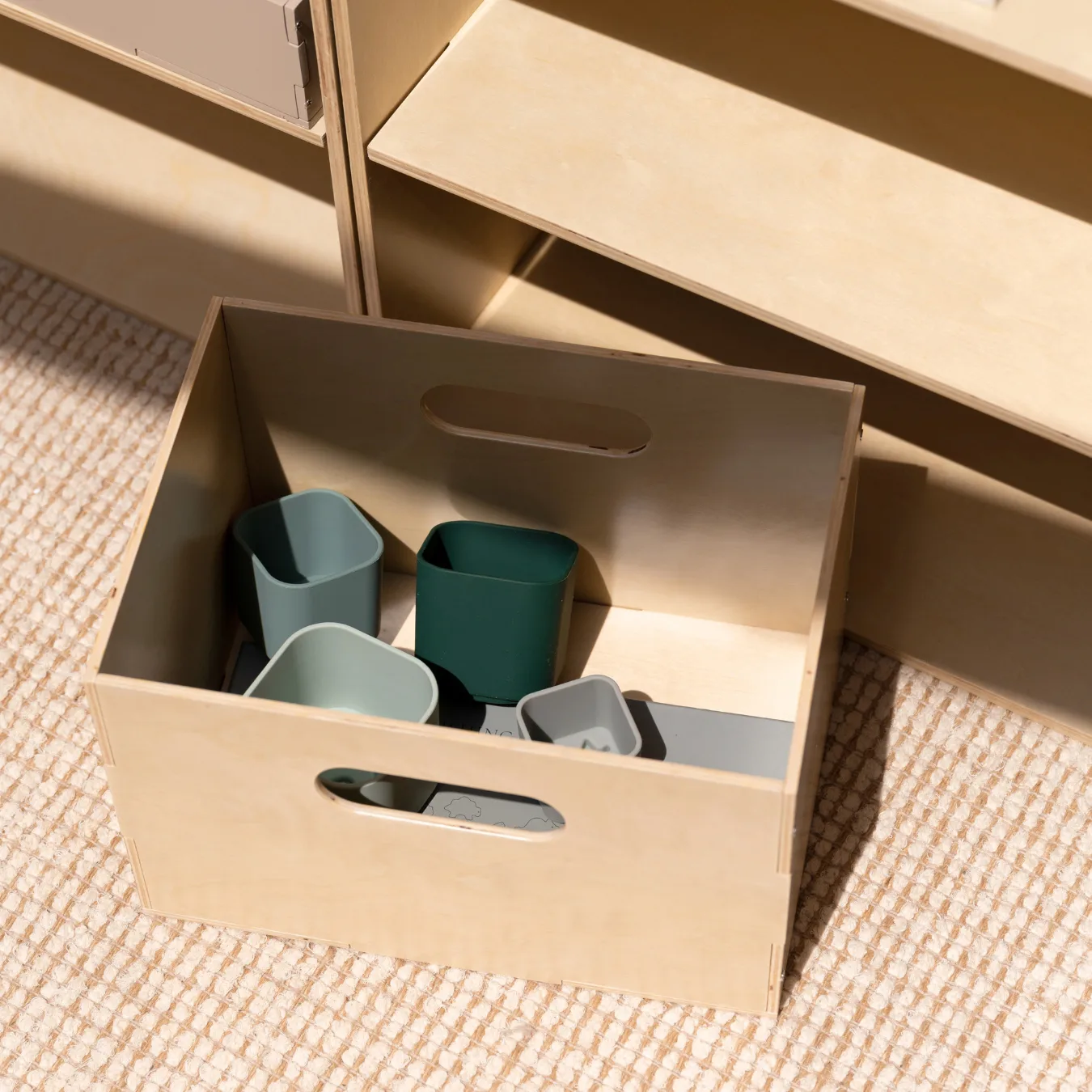 Kiddo Box säilytyslaatikko, Koivu Nofred