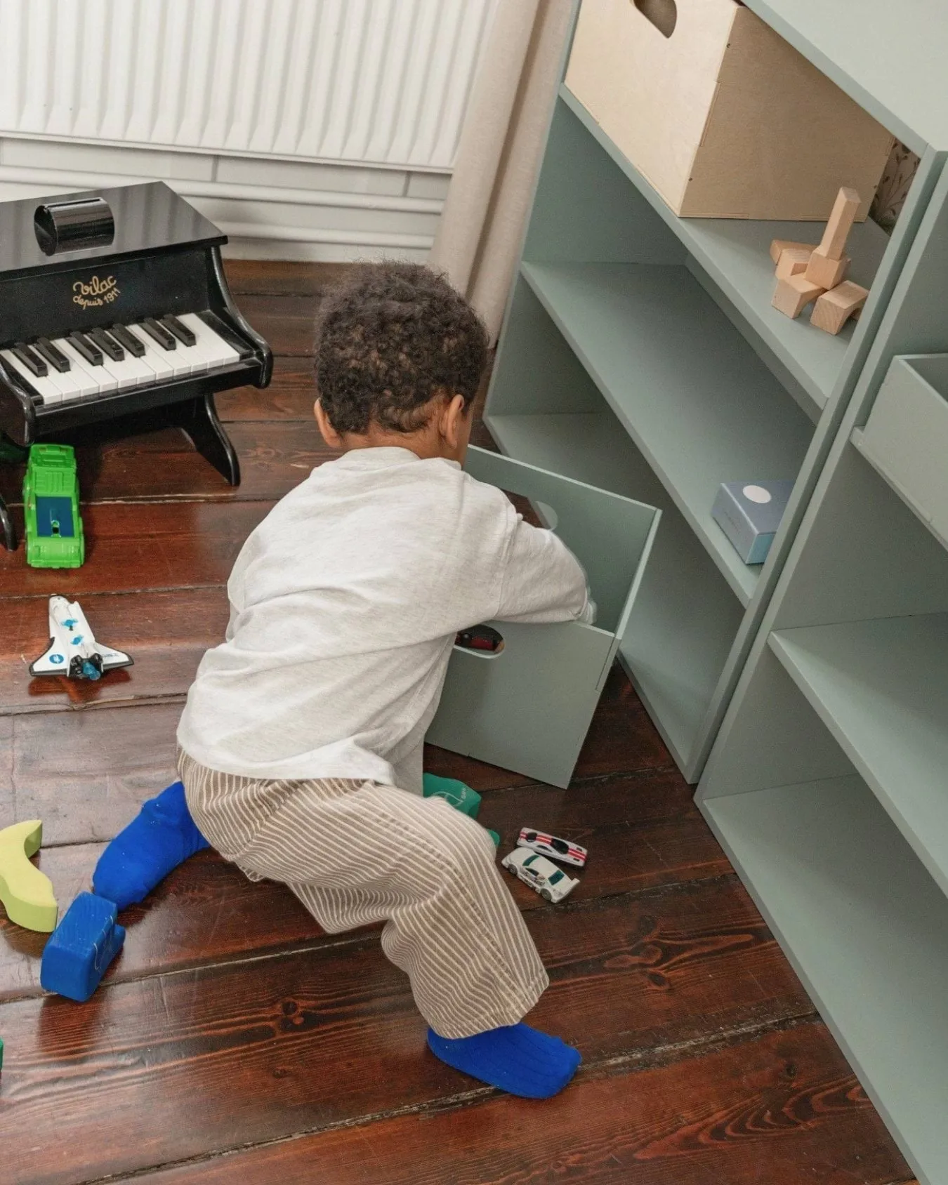 Kiddo Box säilytyslaatikko, Oliivinvihreä Nofred