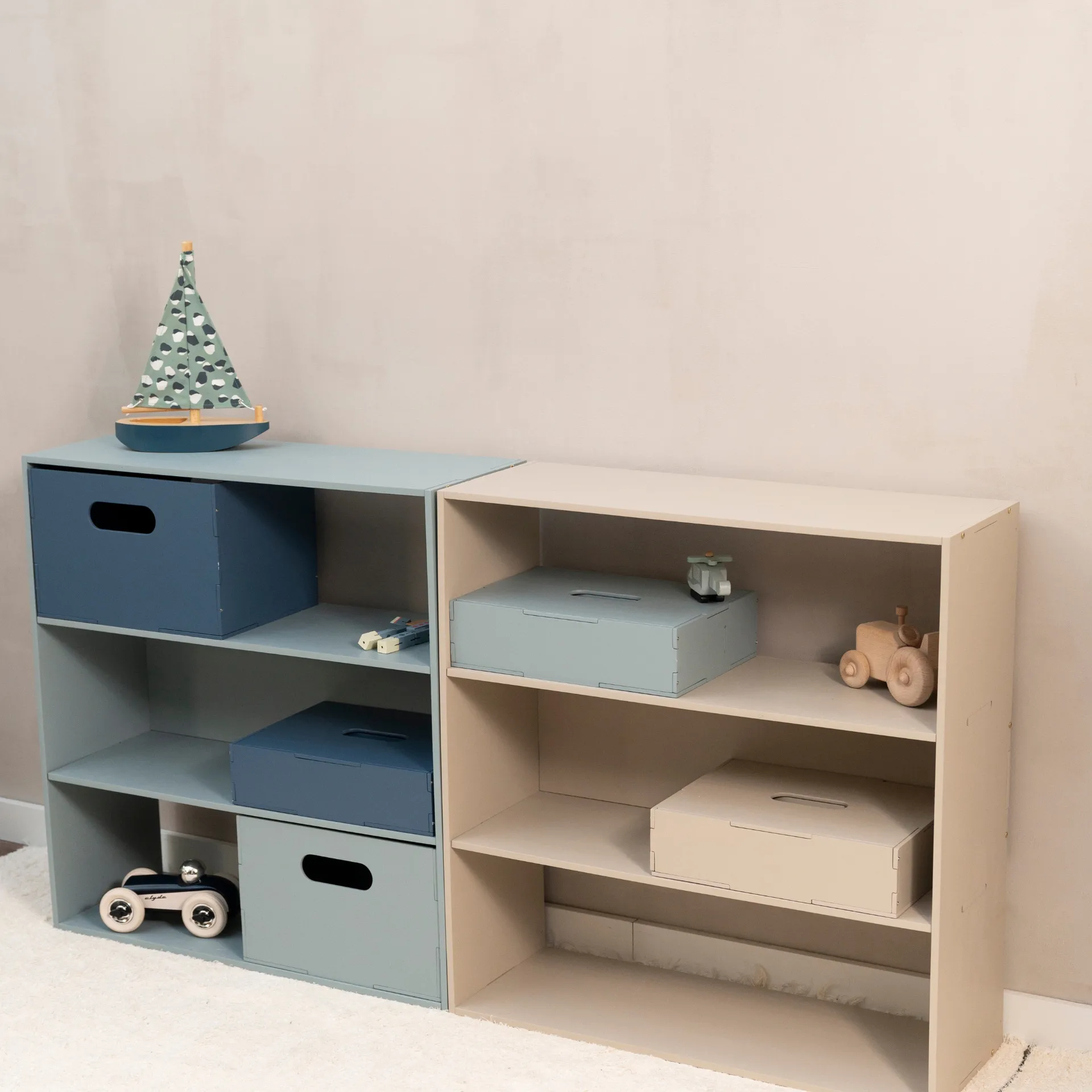 Kiddo Shelving lastenhylly, Beige Nofred