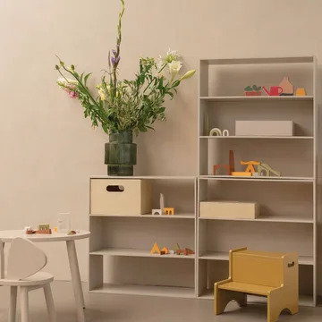 Kiddo Shelving lastenhylly - Beige - Nofred
