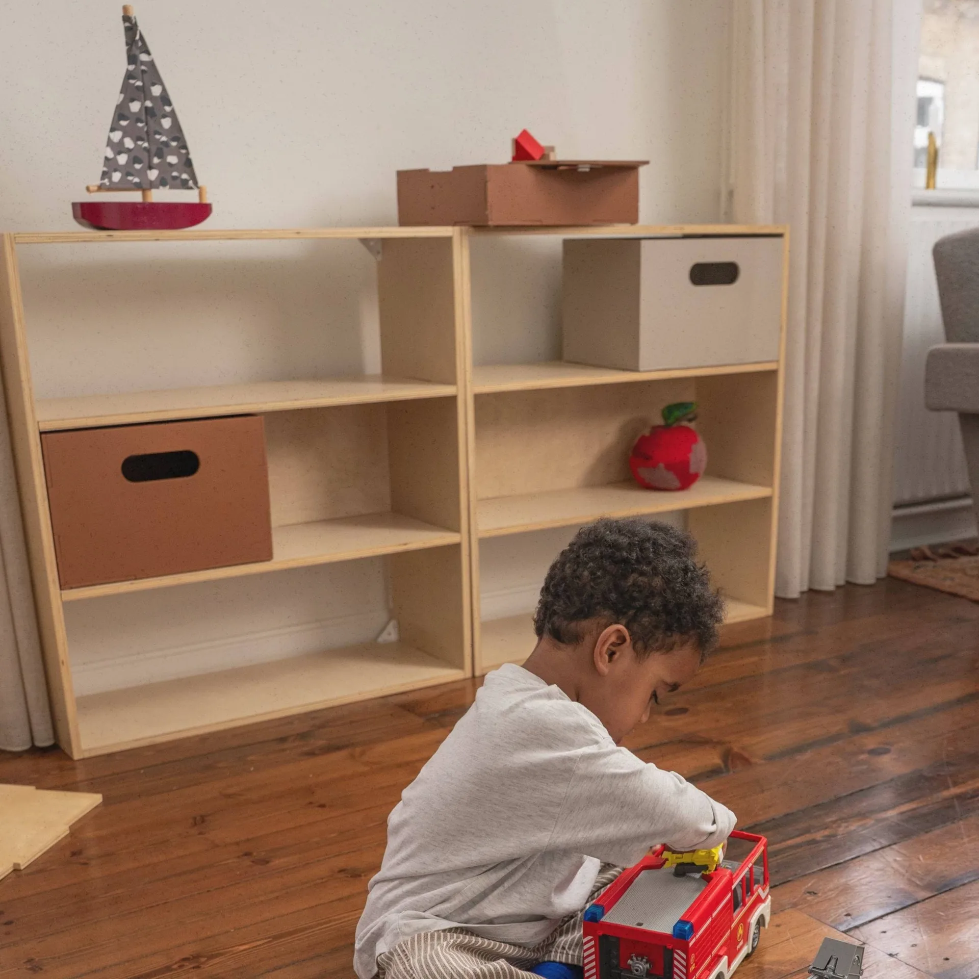 Kiddo Shelving lastenhylly, Koivu Nofred