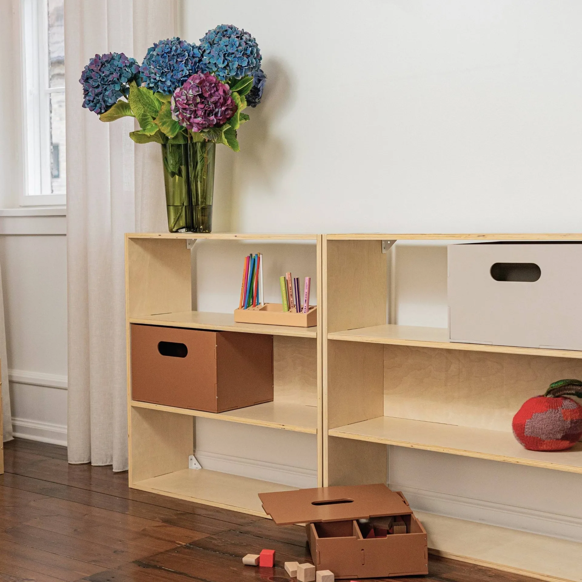 Kiddo Shelving lastenhylly, Koivu Nofred
