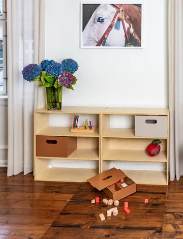 Kiddo Shelving lastenhylly - Koivu - Nofred