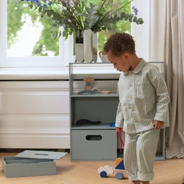 Kiddo Shelving lastenhylly - Oliivinvihreä - Nofred