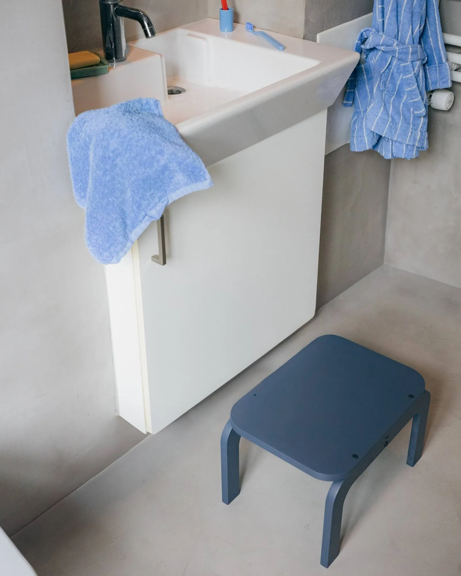 Kiddo Step Seat jakkara, Sininen Nofred
