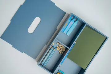 Kiddo Tool Box säilytyslaatikko - Sininen - Nofred