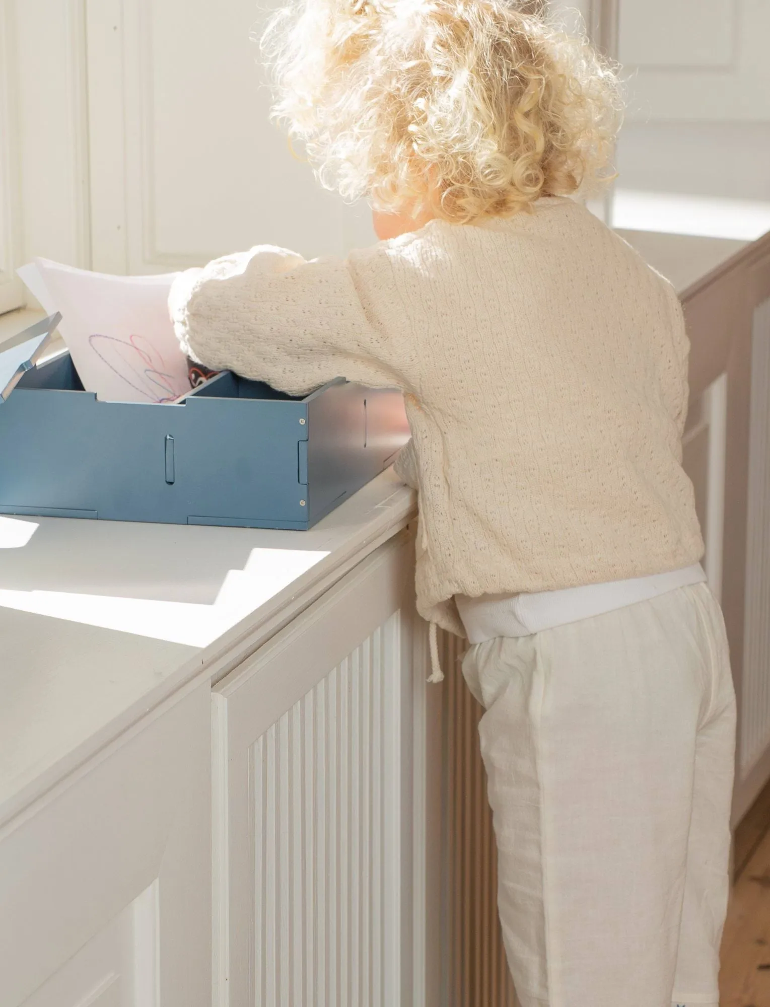 Kiddo Tool Box säilytyslaatikko, Sininen Nofred