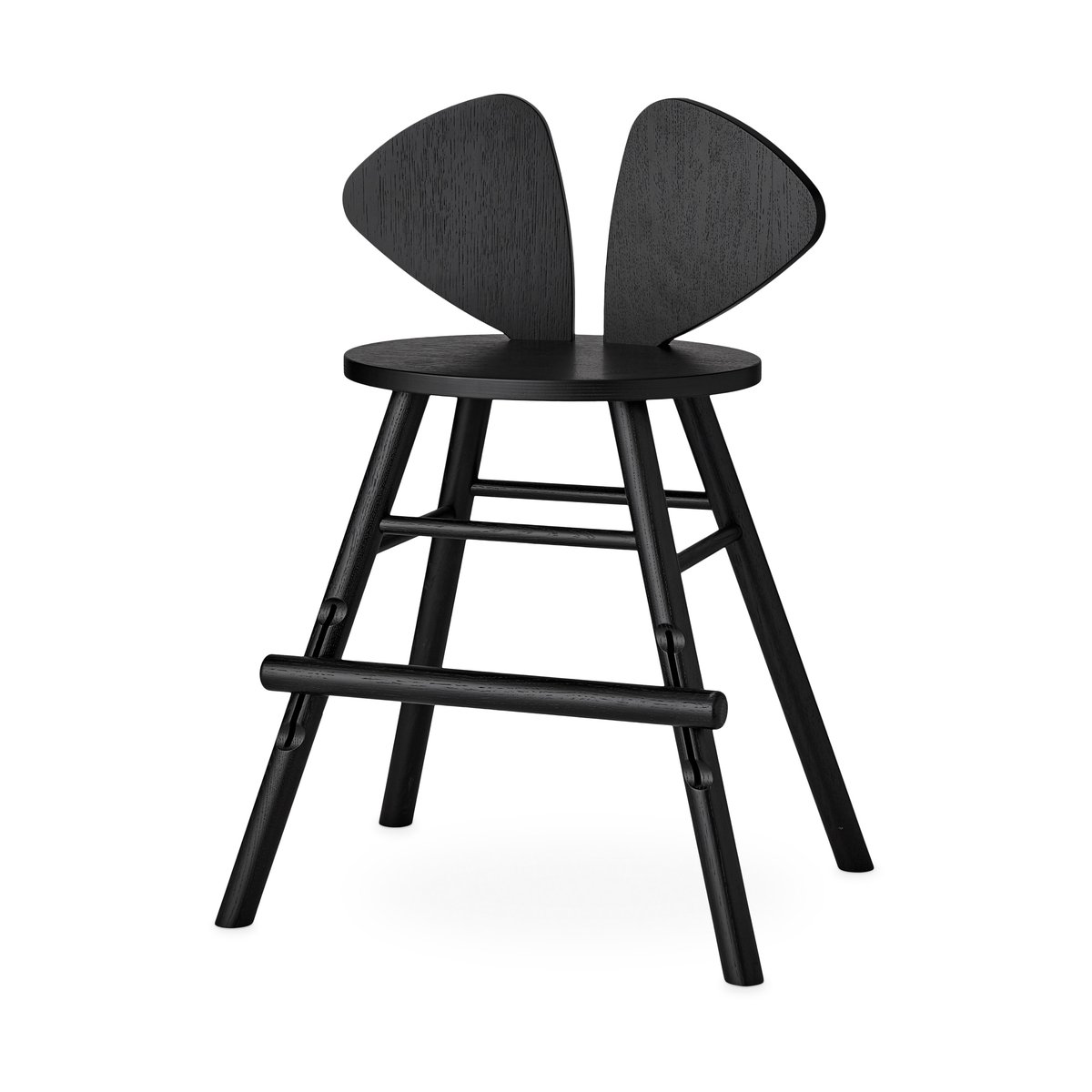 Nofred Mouse Chair Junior tuoli Musta | Skandinaavinen Sisustus | Tuolit | Musta