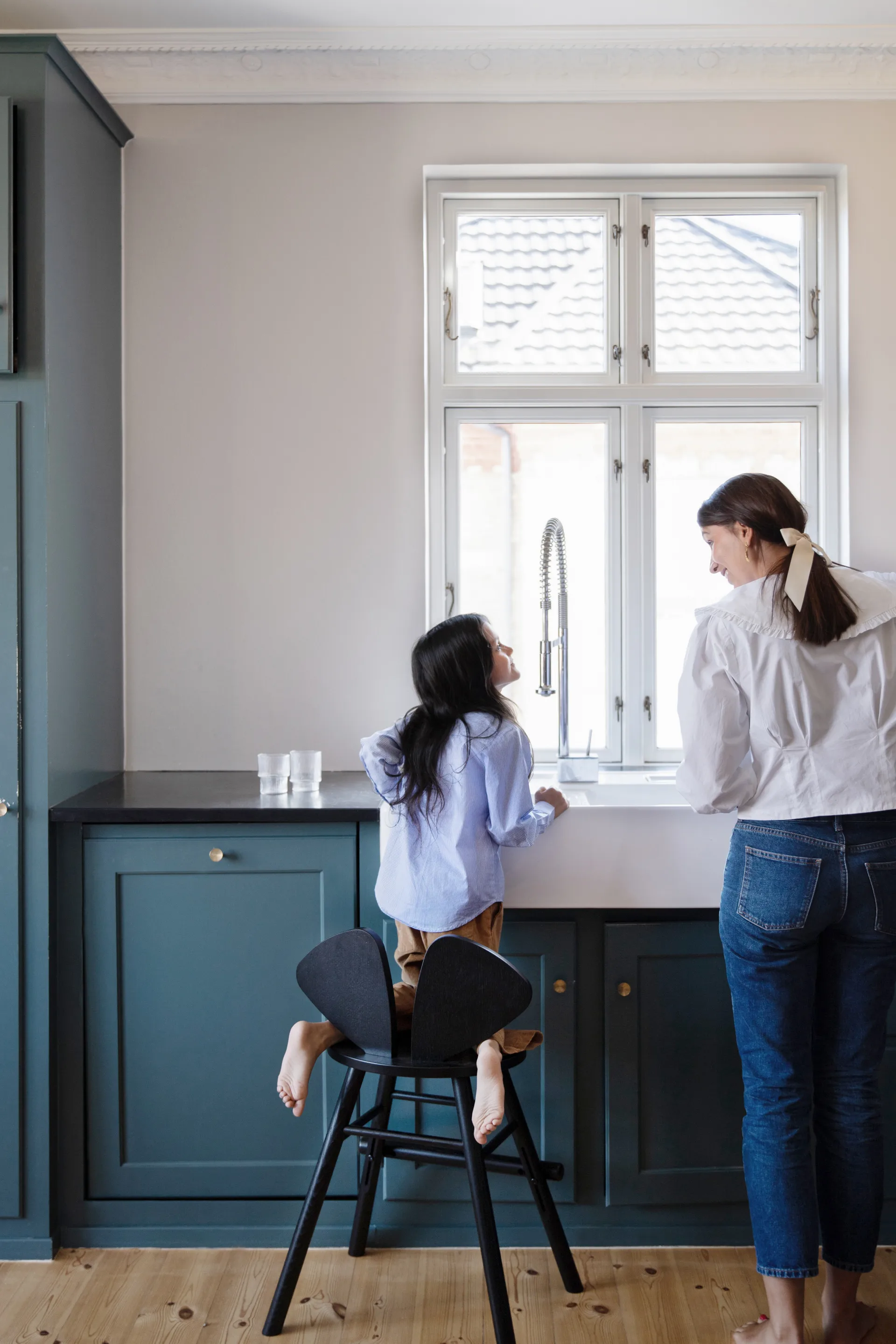 Mouse Chair Junior tuoli, Musta Nofred