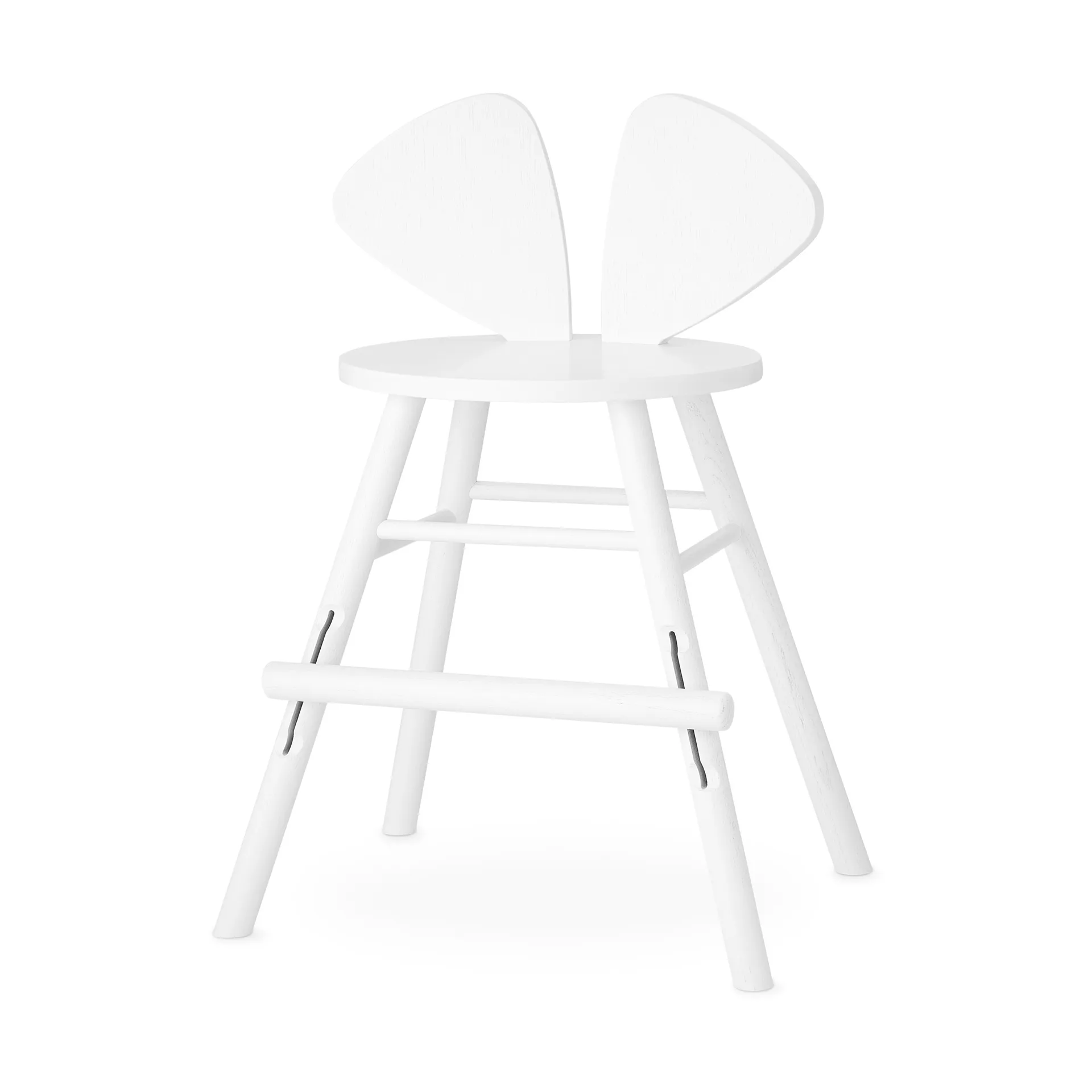 Mouse Chair Junior tuoli, Valkoinen Nofred