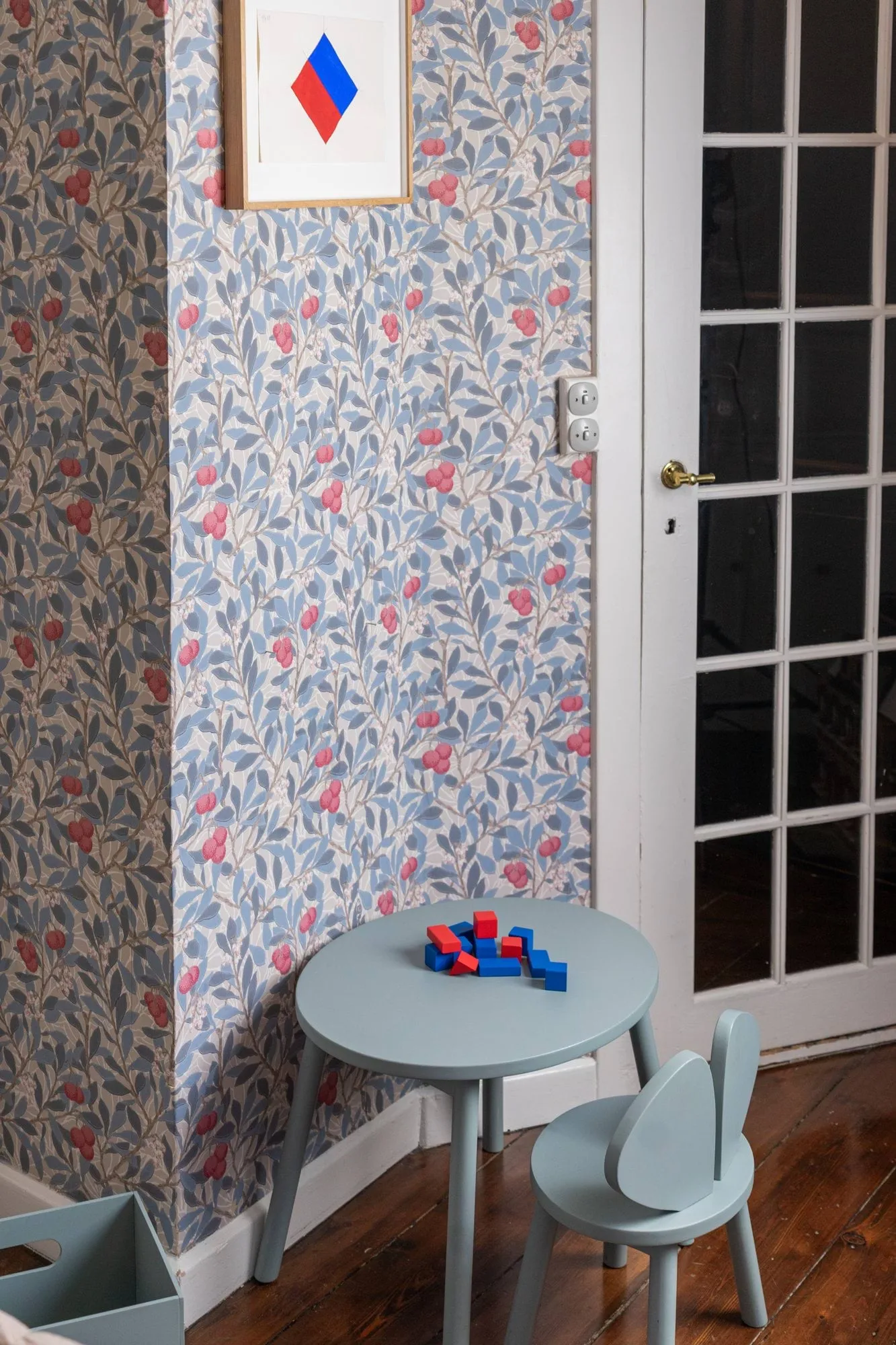 Mouse Chair lastentuoli, Blue Nofred