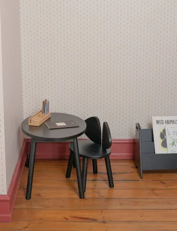Mouse Chair lastentuoli - Musta - Nofred