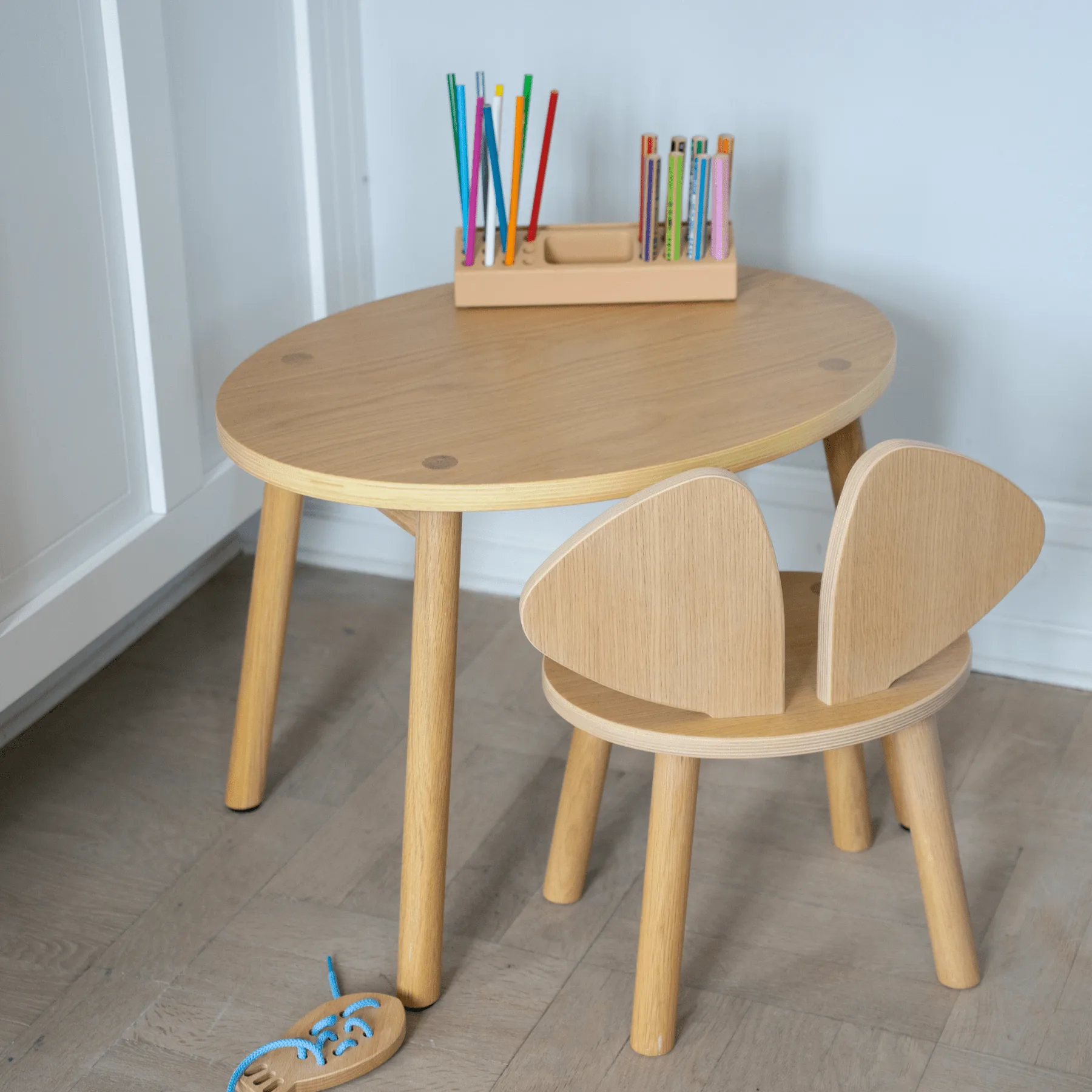 Mouse Chair lastentuoli, Tammi Nofred