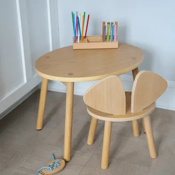 Mouse Chair lastentuoli - Tammi - Nofred