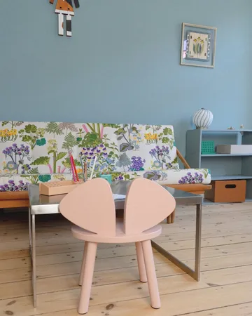 Mouse Chair lastentuoli - Vaaleanpunainen - Nofred