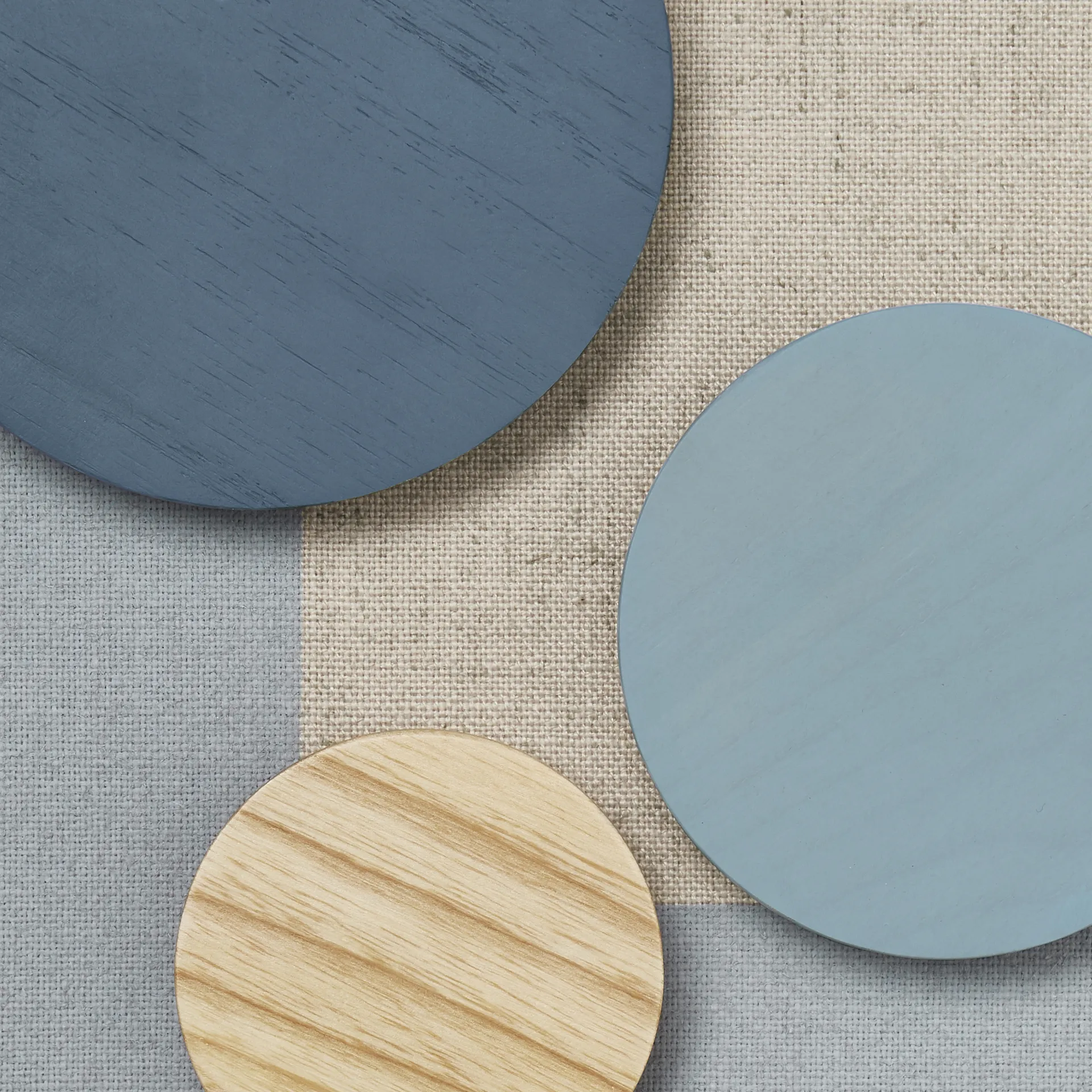 Noticeboard ilmoitustaulu + 3 magneettia, Sininen Nofred