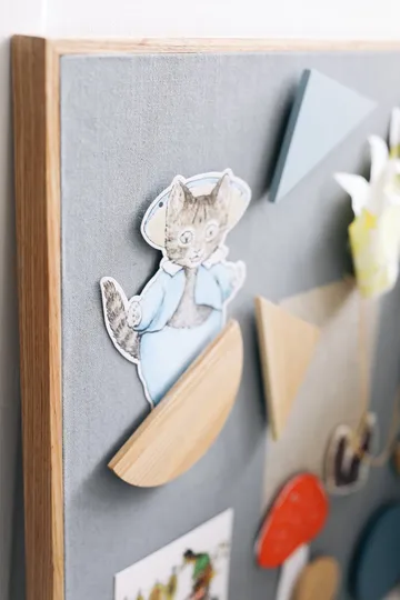 Noticeboard ilmoitustaulu + 3 magneettia - Sininen - Nofred