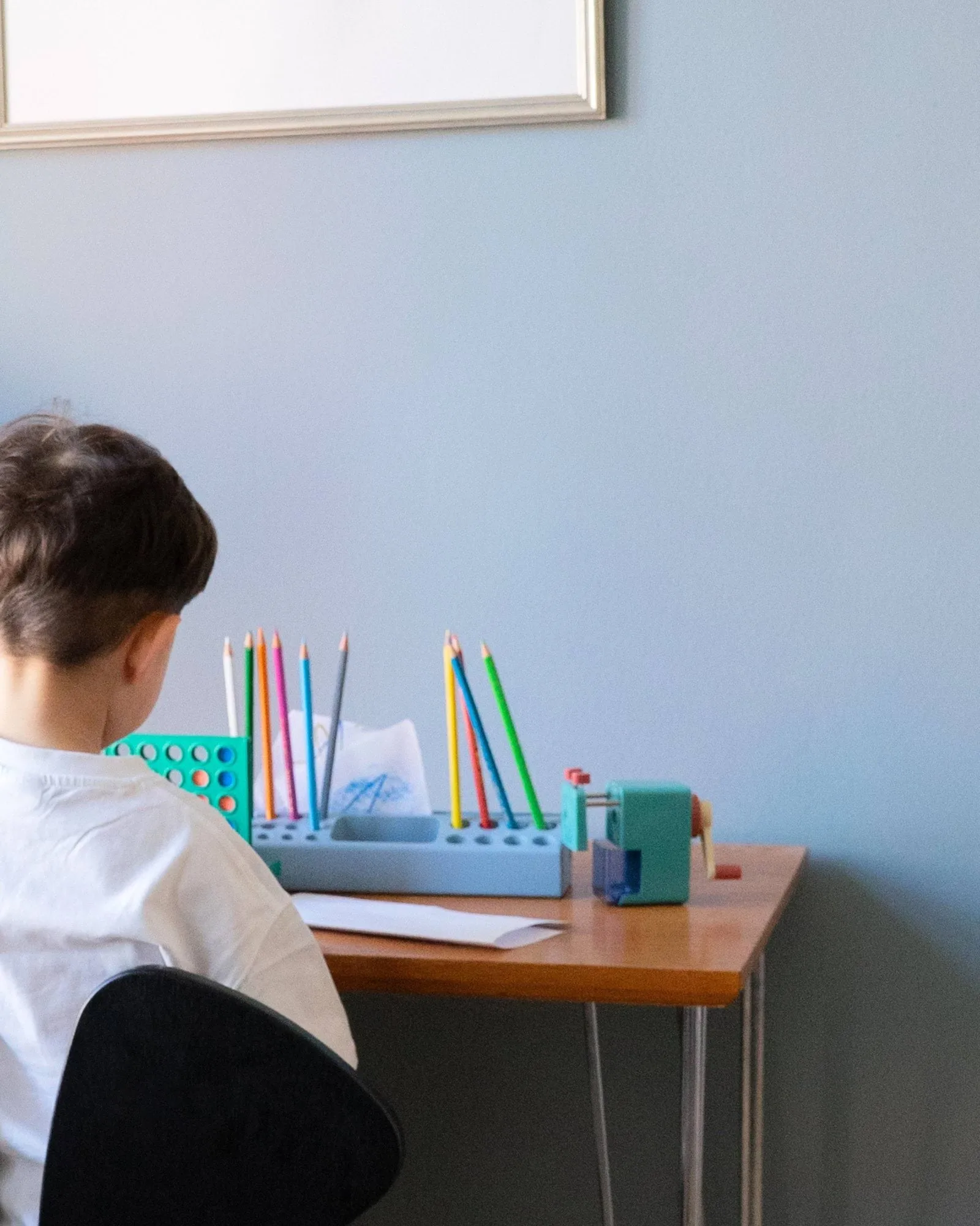 Penholder kynäteline, Sininen Nofred