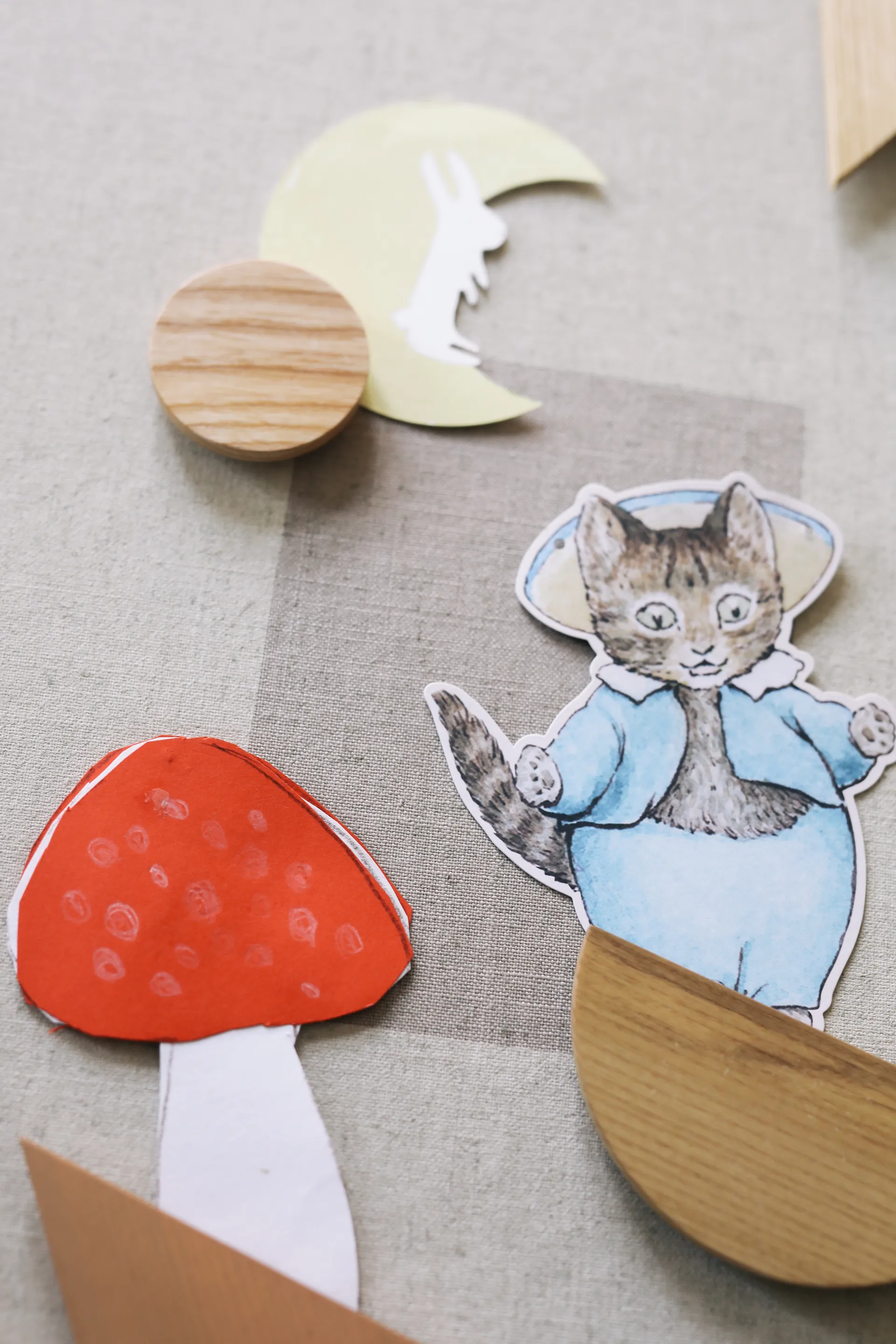 Pin Magnets magneettisetti 5 osaa, Hiekka Nofred