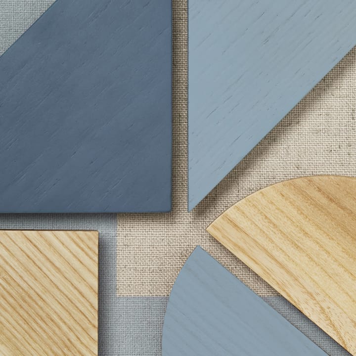 Pin Magnets magneettisetti 5 osaa, Sininen Nofred