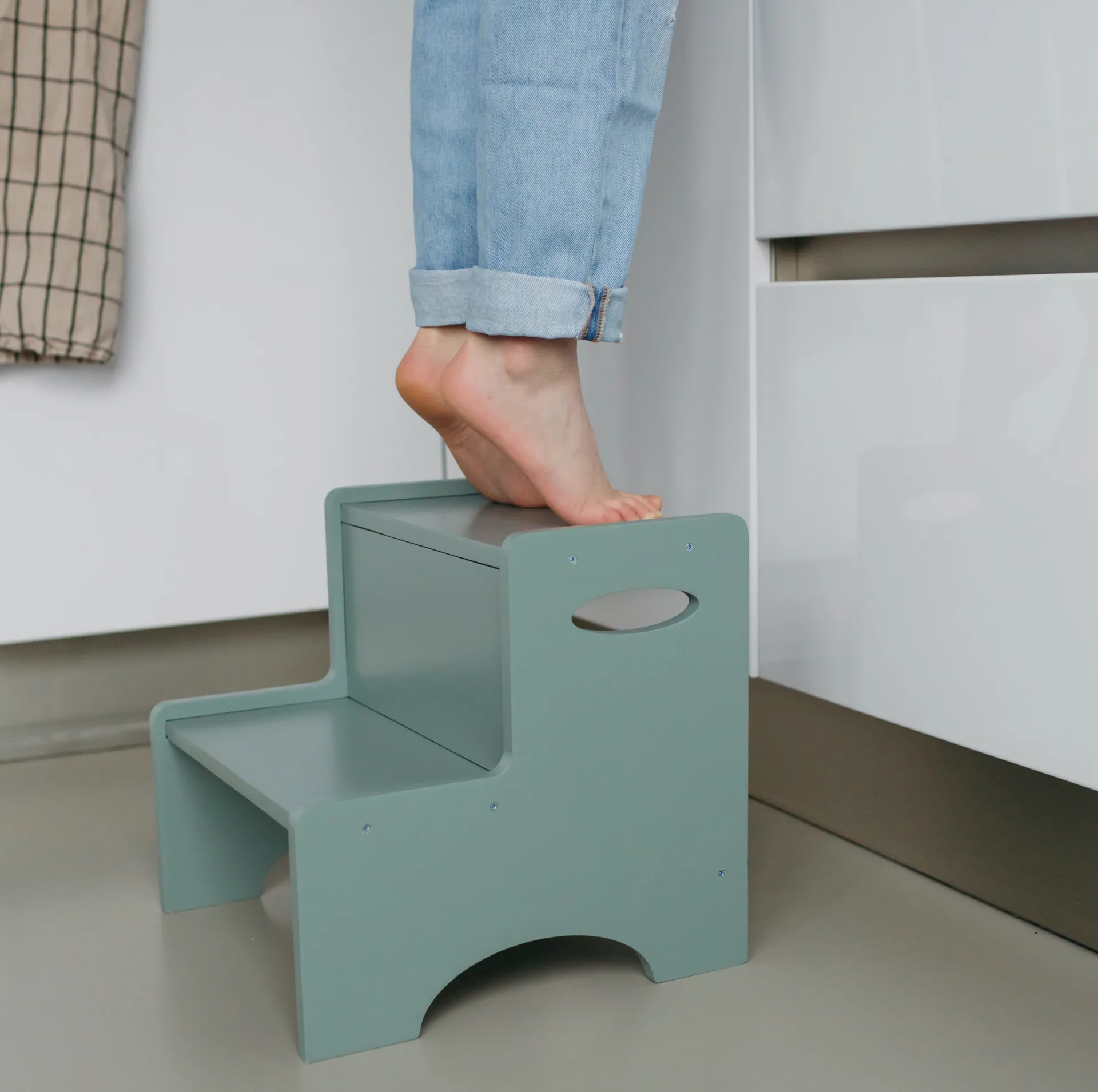 Step Up lasten jakkara, Oliivinvihreä Nofred