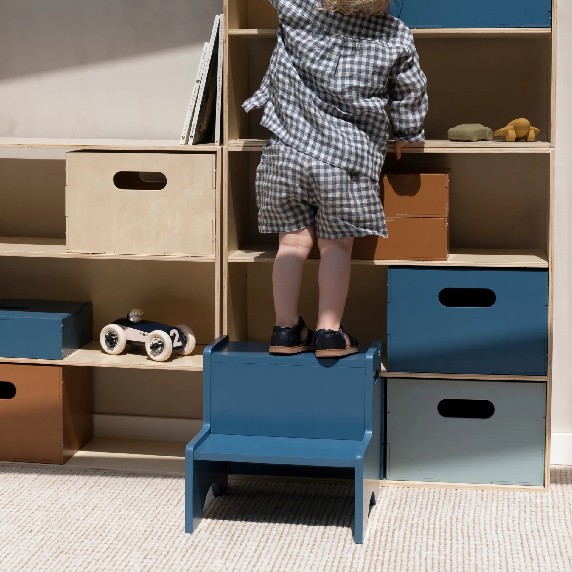 Step Up lasten jakkara, Sininen Nofred