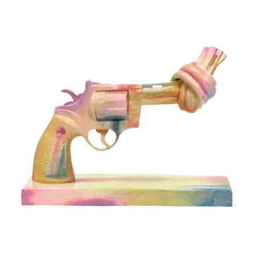 Acne for Peace veistos 40 cm - Multi - Non Violence