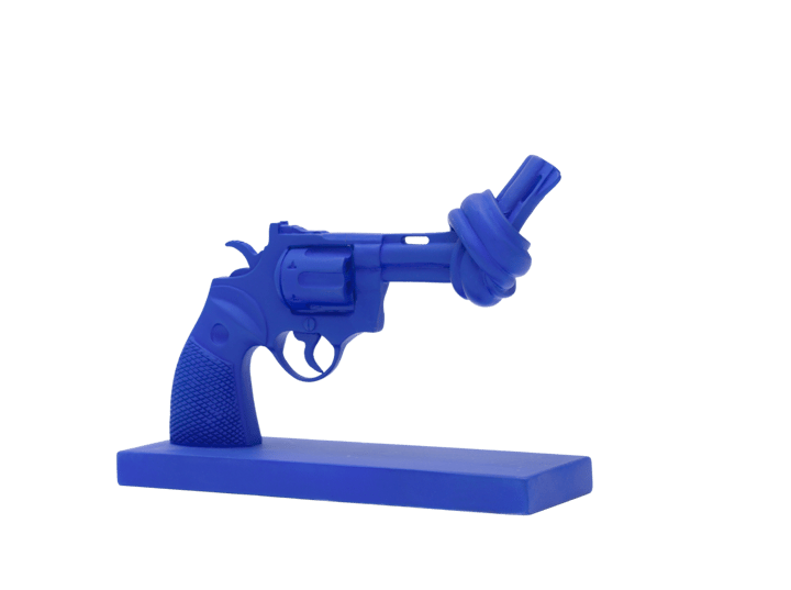 Cobolt blue 19 cm, Sininen Non Violence