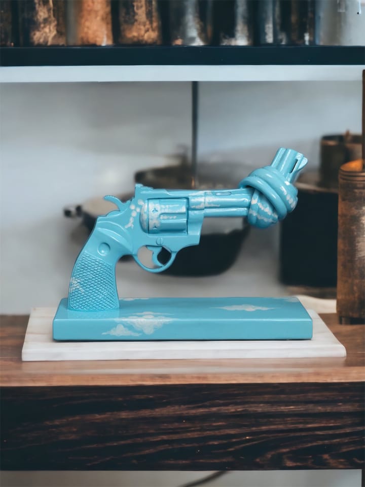 Imagine koriste 30 cm, Sinivalkoinen Non Violence