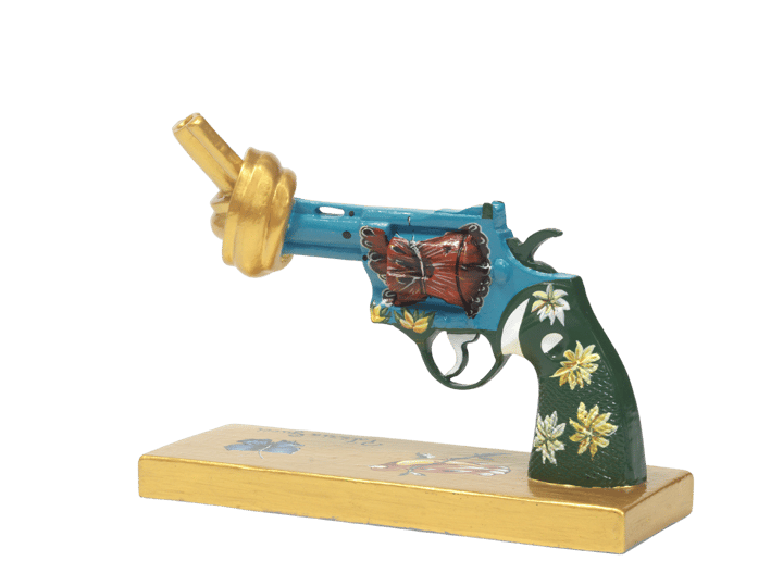 P Gucci for Peace koriste 30 cm, Multi Non Violence
