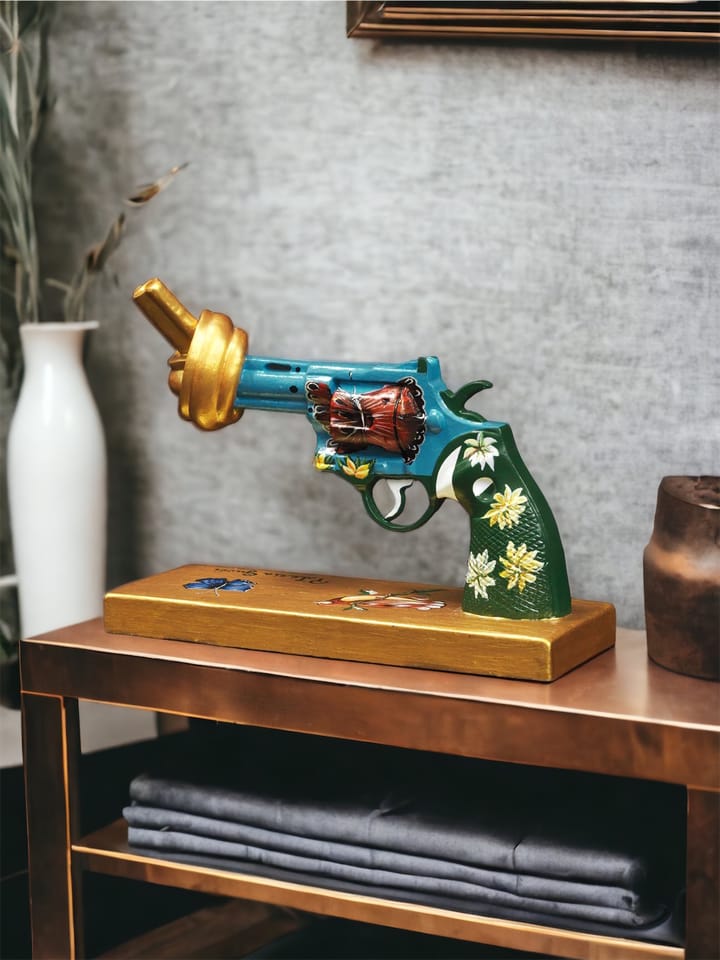 P Gucci for Peace koriste 30 cm, Multi Non Violence