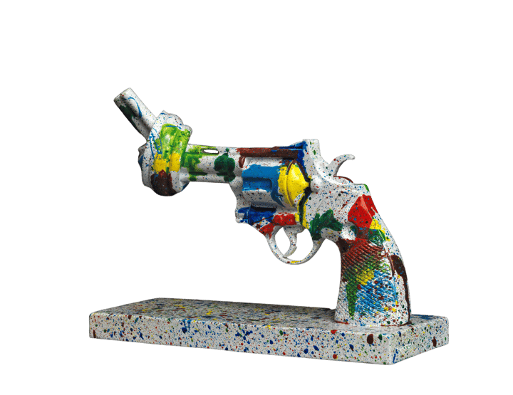 Tennis for Peace koriste 19 cm, Multi Non Violence