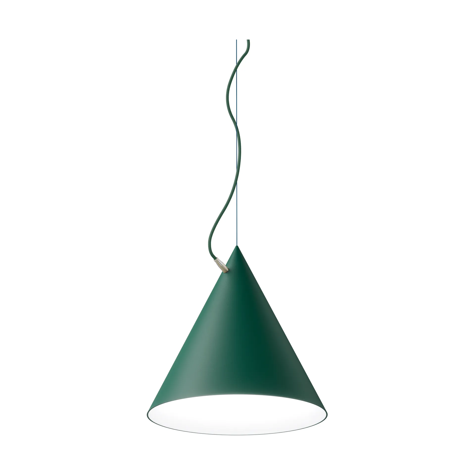 Castor riippuvalaisin 40 cm, British racing green-tummanvihreä-messinki Noon