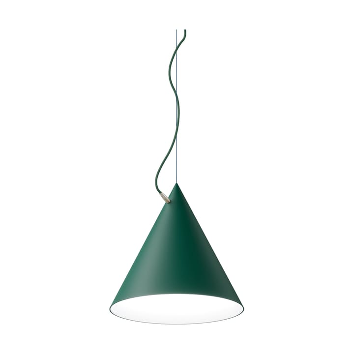 Castor riippuvalaisin 40 cm - British racing green-tummanvihreä-messinki - Noon