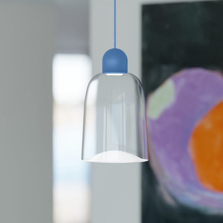 Dia riippuvalaisin 27 cm, Pastellisininen-vaaleansininen Noon