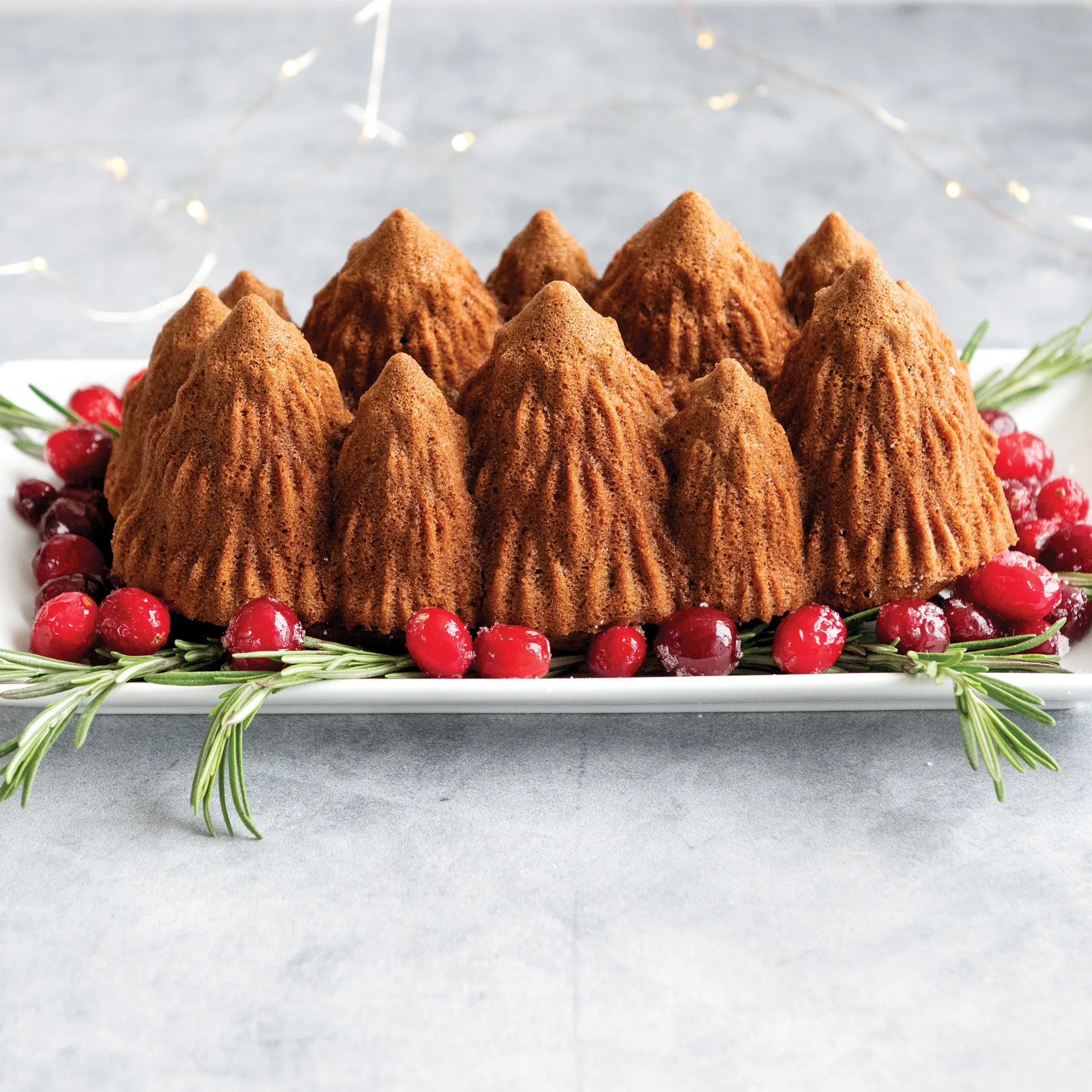 Nordic Ware Alpine forest -leivontavuoka, Hopea Nordic Ware