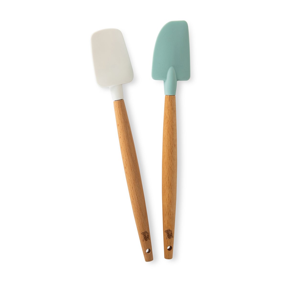 Nordic Ware -mininuolija pyökkiä, 2-pakkaus Valkoinen, sininen