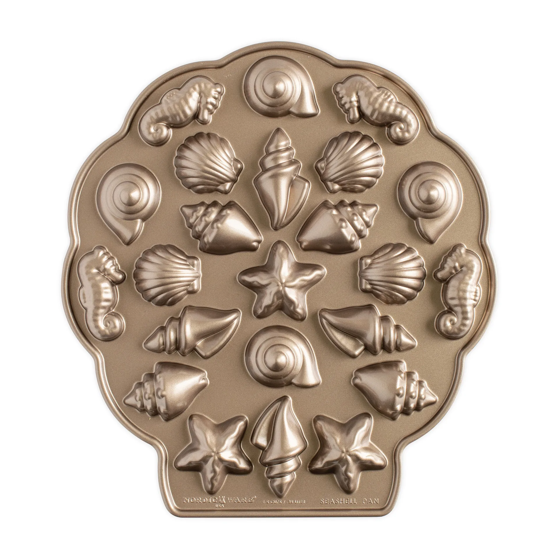 Nordic Ware sea shell cakelet -kakkuvuoka, 0,4 l Nordic Ware