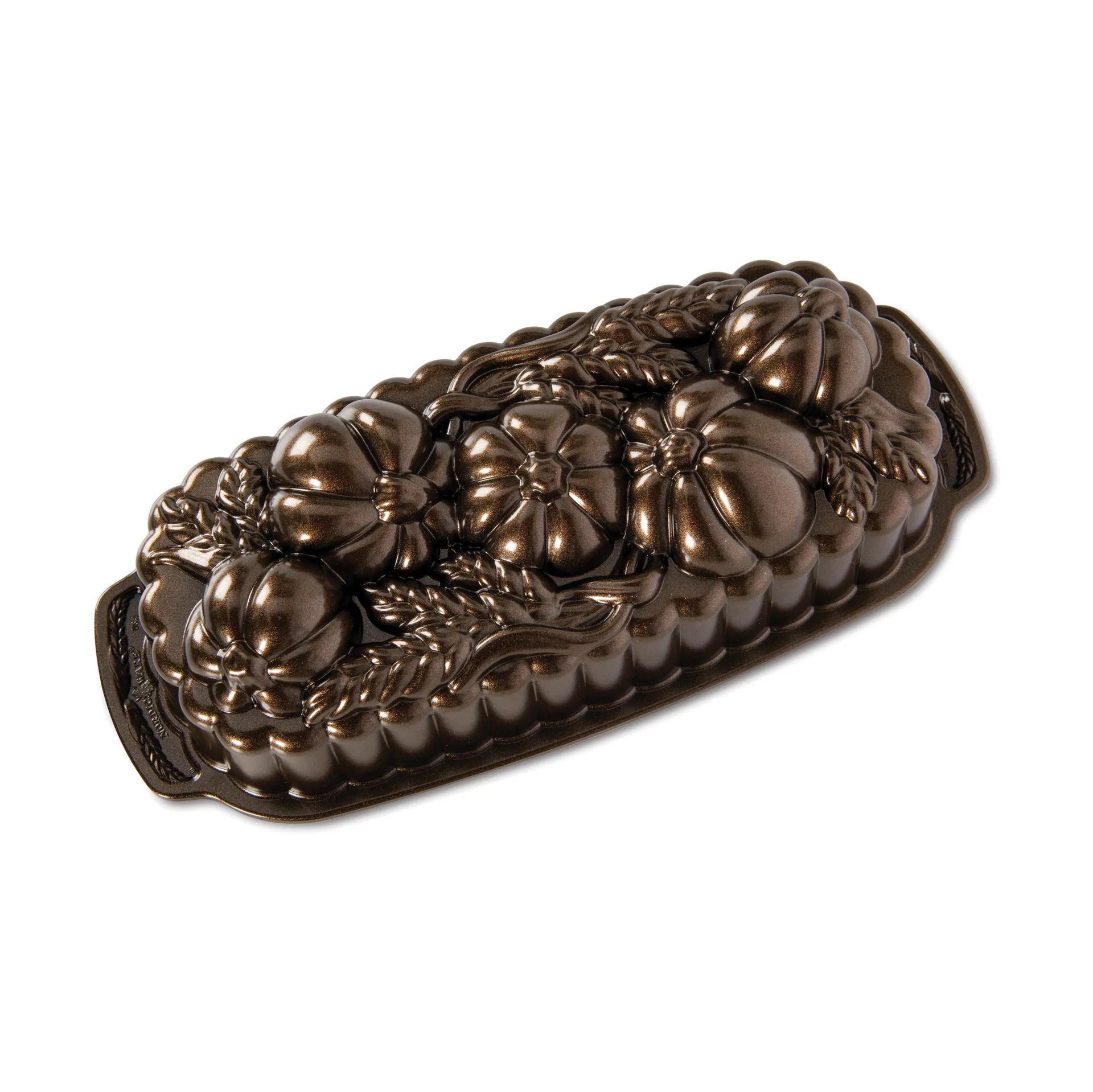 Nordic Ware Wheat & Pumpkin -leivontavuoka 1,4 l, Pronssi Nordic Ware