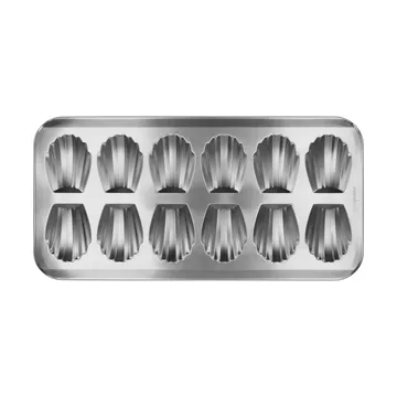 BAKE madeleinevuoka - Ruostumaton teräs, 12 kpl - Nordwik