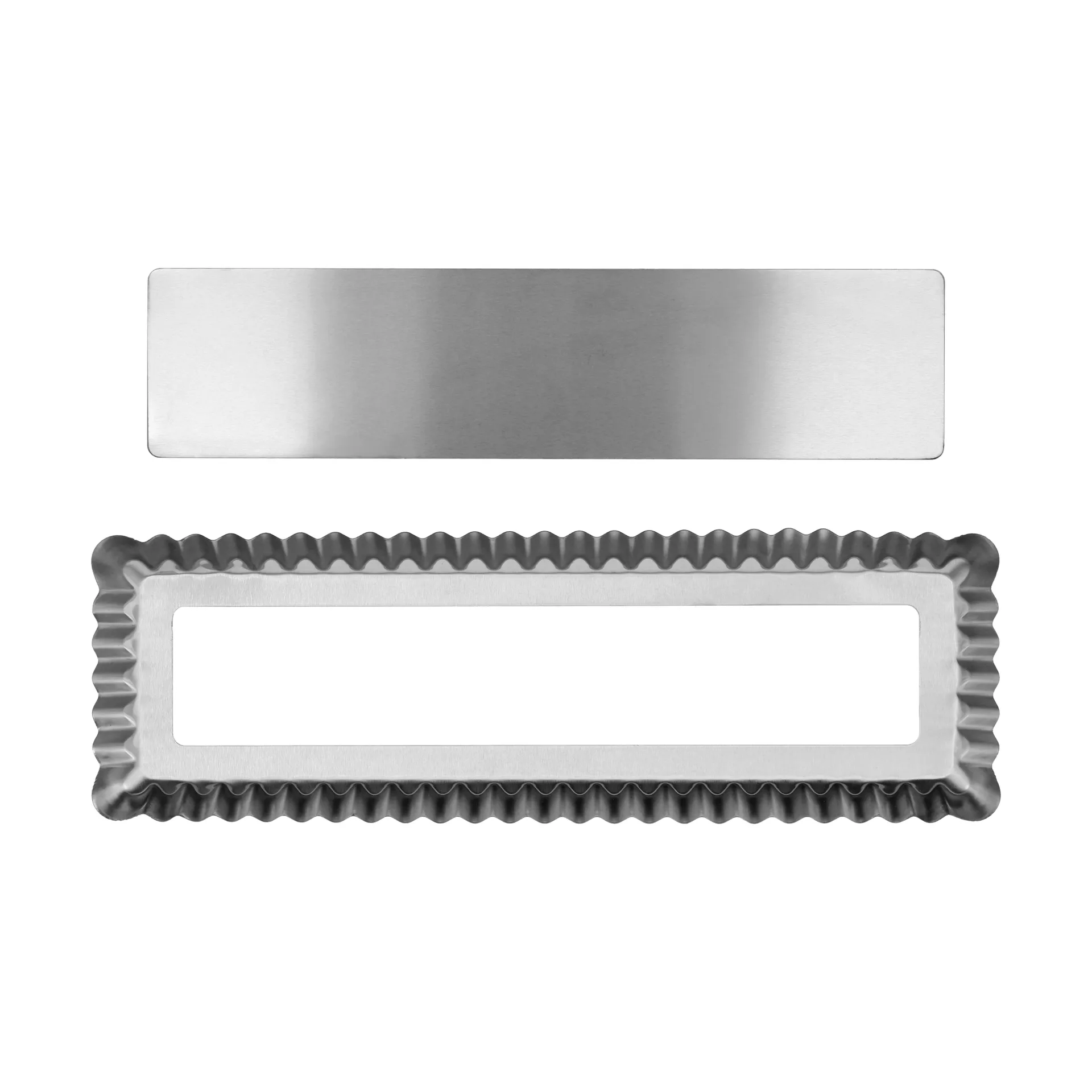 BAKE piirakkavuoka irtopohjalla, Suorakulmainen, ruostumaton teräs, 35x11 cm Nordwik