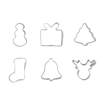 BAKE piparkakkumuotti - Joulu, mini, 6 osaa - Nordwik